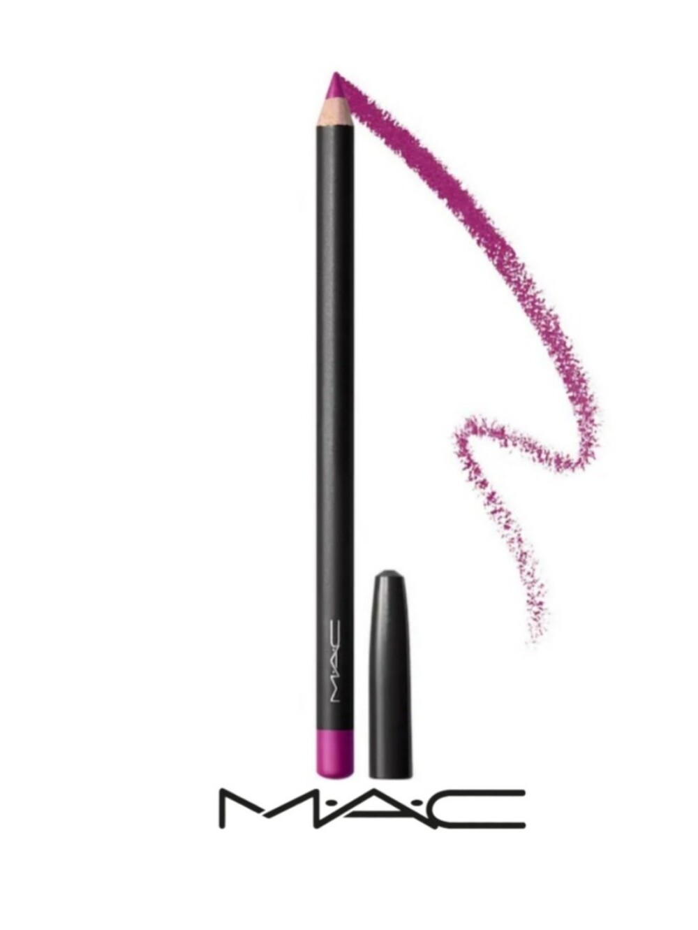 MAC Cosmetics Lip Pencil Creamy Lip Liner Magenta ( Matte Pinkish Purple) A2